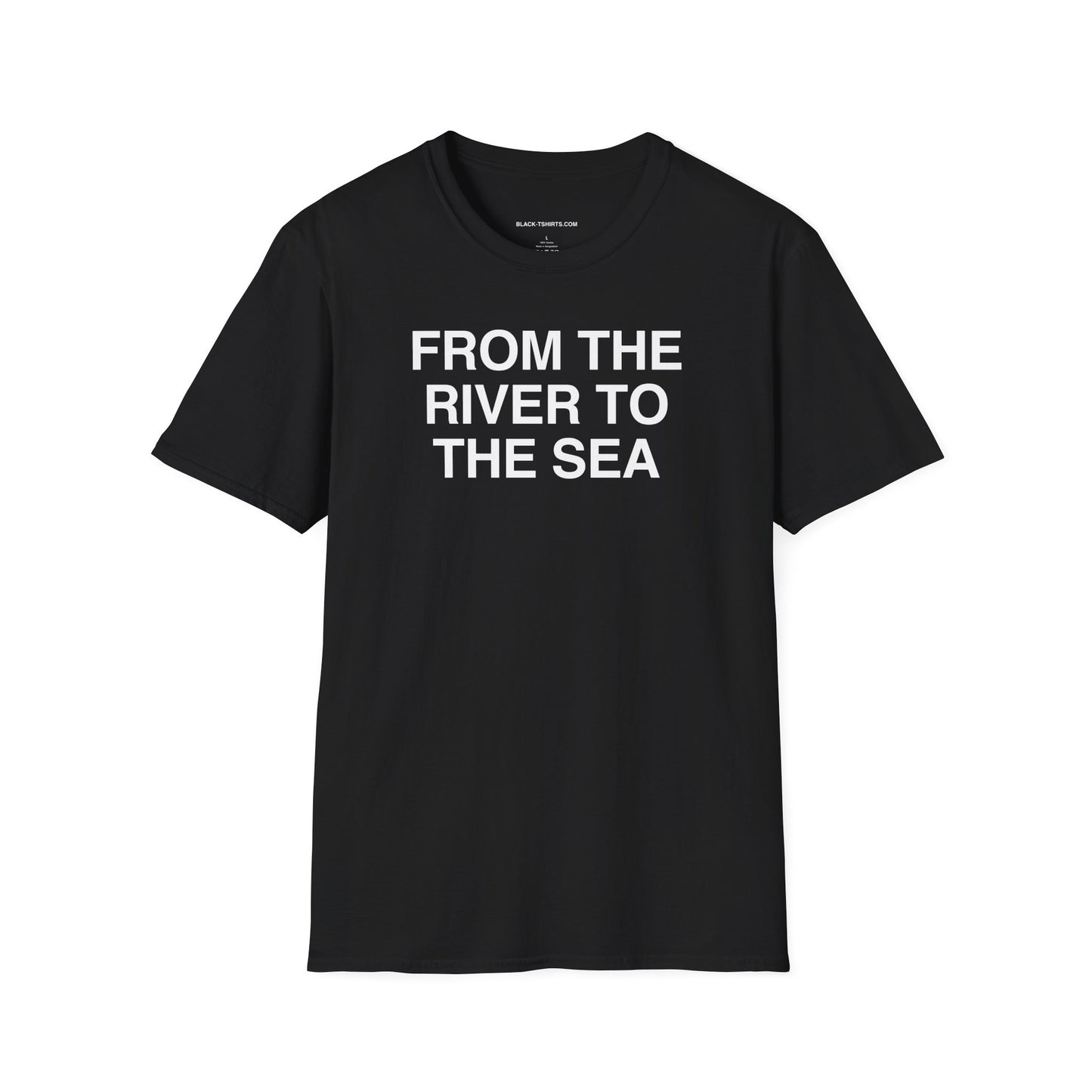 FROM THE RIVER TO THE SEA unisex cut shirt